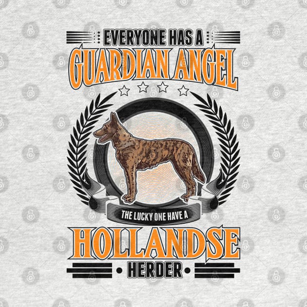 Hollandse Herder Guardian Angel Herdershond by favoriteshirt